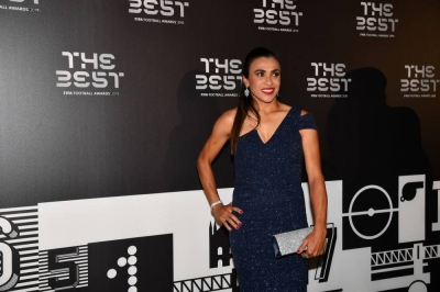 Marta in The Best FIFA Football Awards ceremony on September 2019 