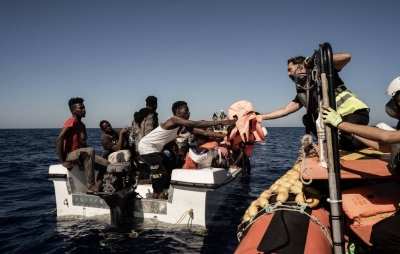 Opération de sauvetage de migrants