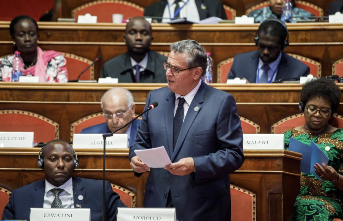 Aziz Akhannouch: “Thanks to the Vision of His Majesty the King, Morocco