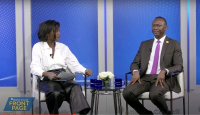 Succès Masra with Rama Yade