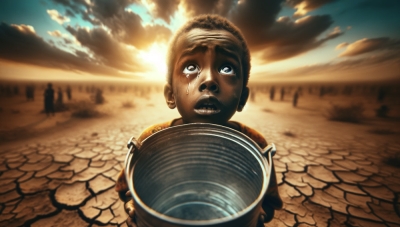 Child in distress