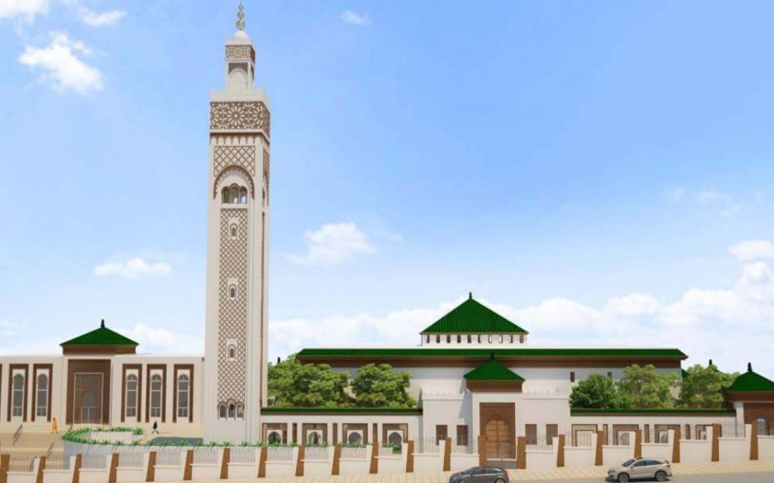 Mosquée Mohammed VI à Conakry