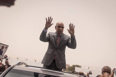 President Mohamed Ould Cheikh El Ghazouani
