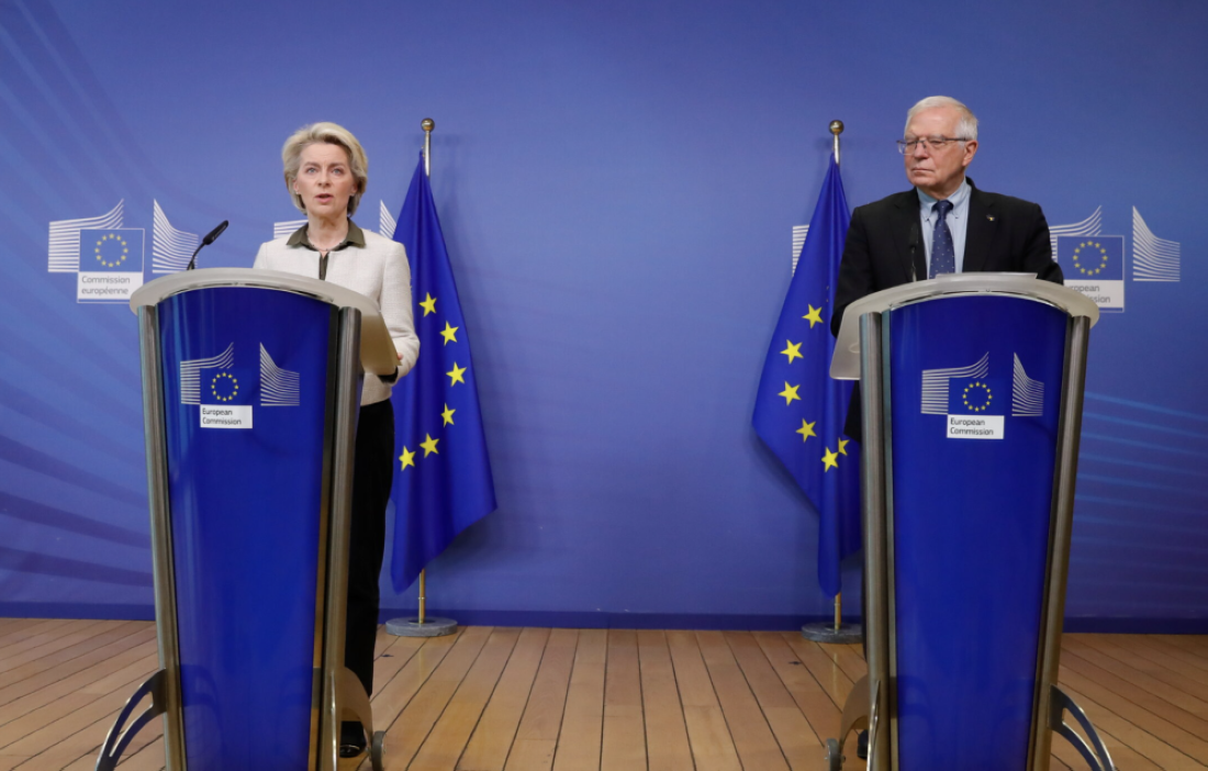 Ursula Von der Leyen and Josep Borrell