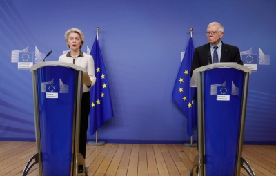Ursula Von der Leyen and Josep Borrell