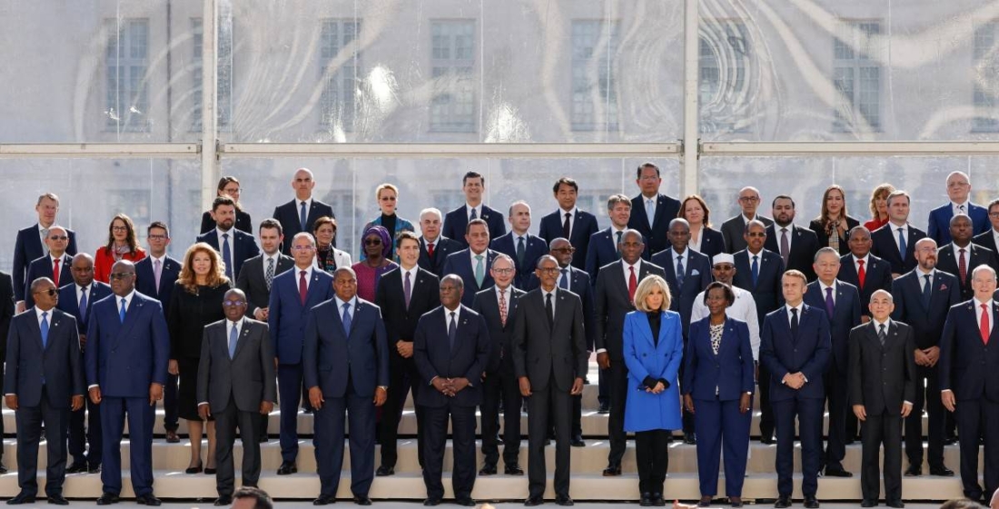 Photo de famille du Sommet de la Francophonie