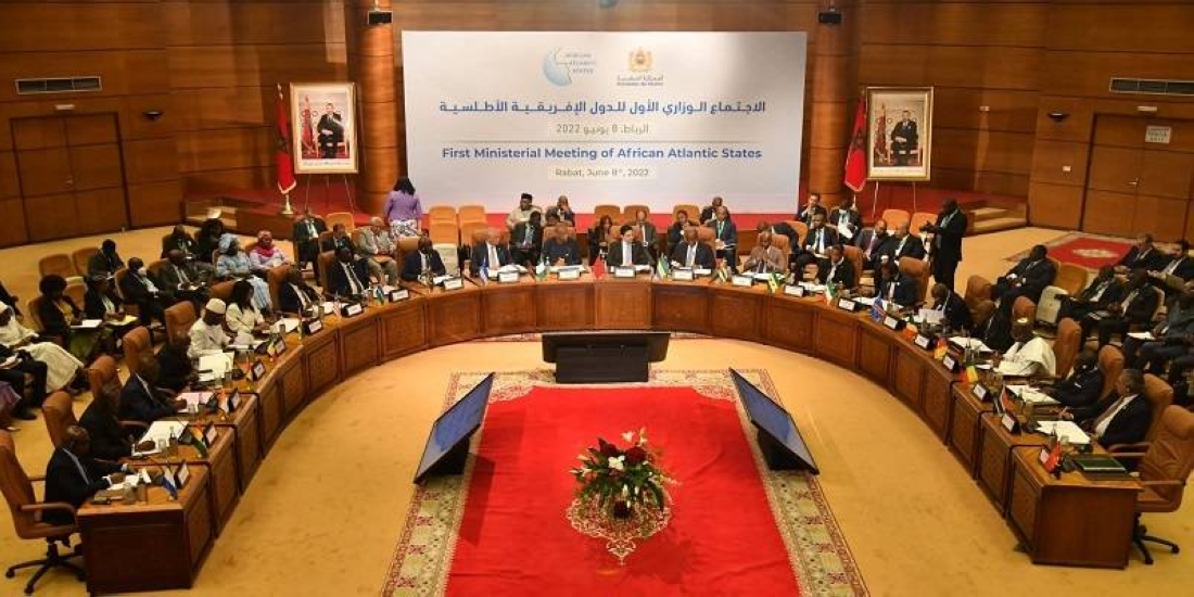 View of the first ministerial meeting of the Process of Atlantic African States