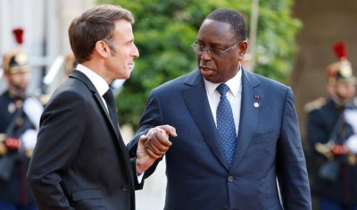 Macky Sall with french President