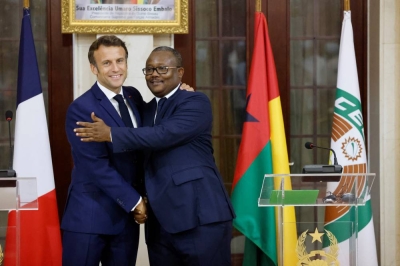 Ph. Archives. Umaro Embaló - Emmanuel Macron