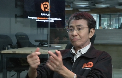 Maria Ressa, Philippine journalist and Nobel Peace Prize laureate