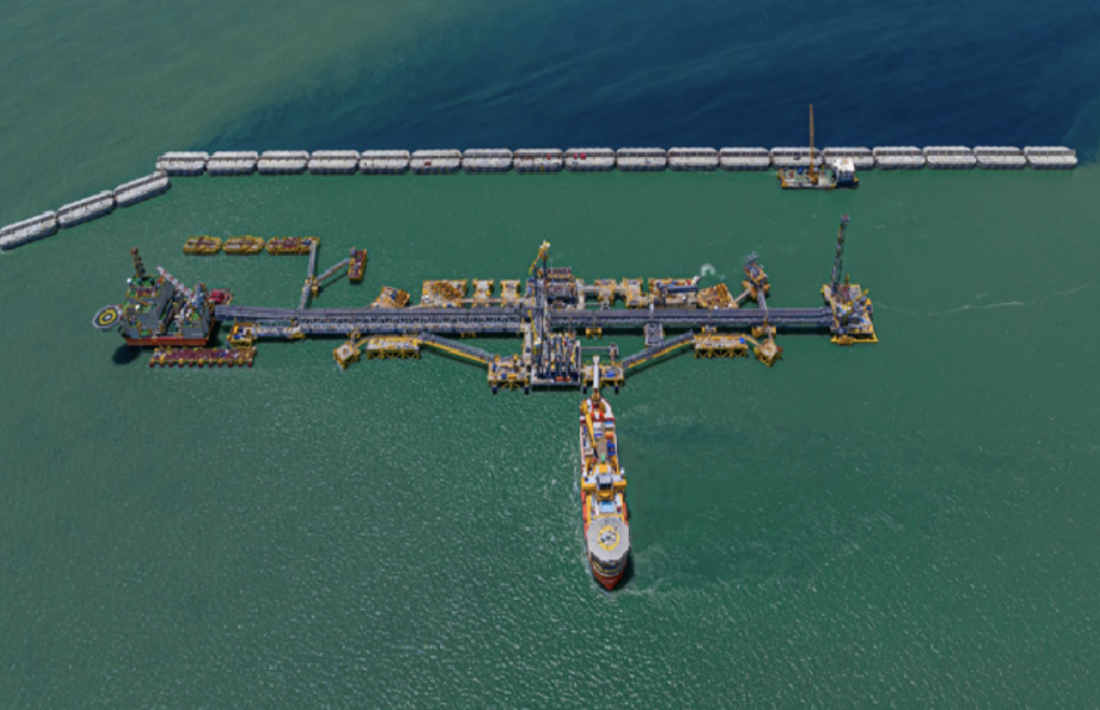 Location of the first GTA well