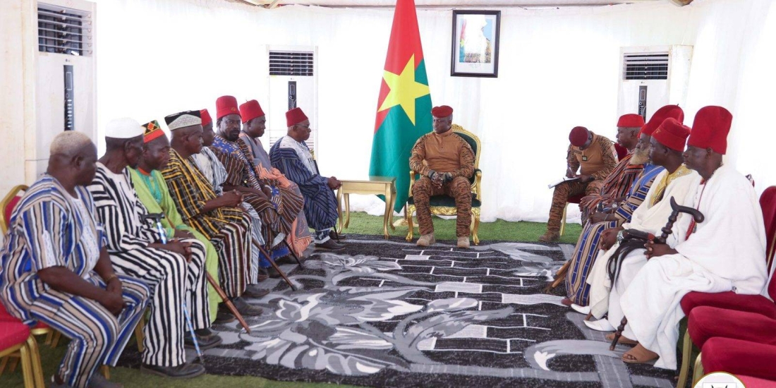 Des leaders religieuxexprimant leur reconnaissance au Chef de l’Etat burkinabé