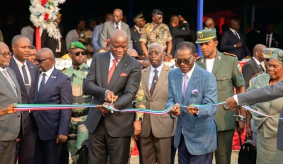 Gabonese President Brice Clotaire Oligui Nguema and Equatorial Guinean President Teodoro Obiang Nguema Mbasogo inaugurated the electrical interconnection network between their two countries on February 22, 2025.