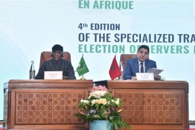 The opening ceremony was co-chaired by the Minister of Foreign Affairs, African Cooperation, and Moroccans Living Abroad, Nasser Bourita, and the Commissioner for Political Affairs, Peace, and Security of the African Union, Bankolé Adeoye.