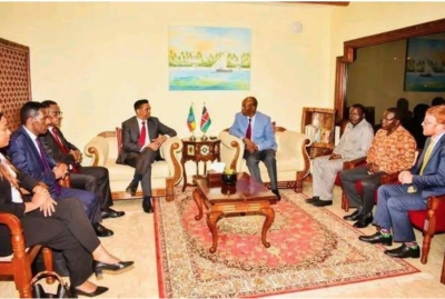 Ethiopian Minister Kassahun Gofe had a discussion with his Kenyan counterpart, Minister Lee Kinyanjui of Trade, Industry, and Investment, about bilateral trade relations in Mombasa.