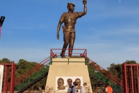 The Statue of Thomas Sankara in Ouagadougou
