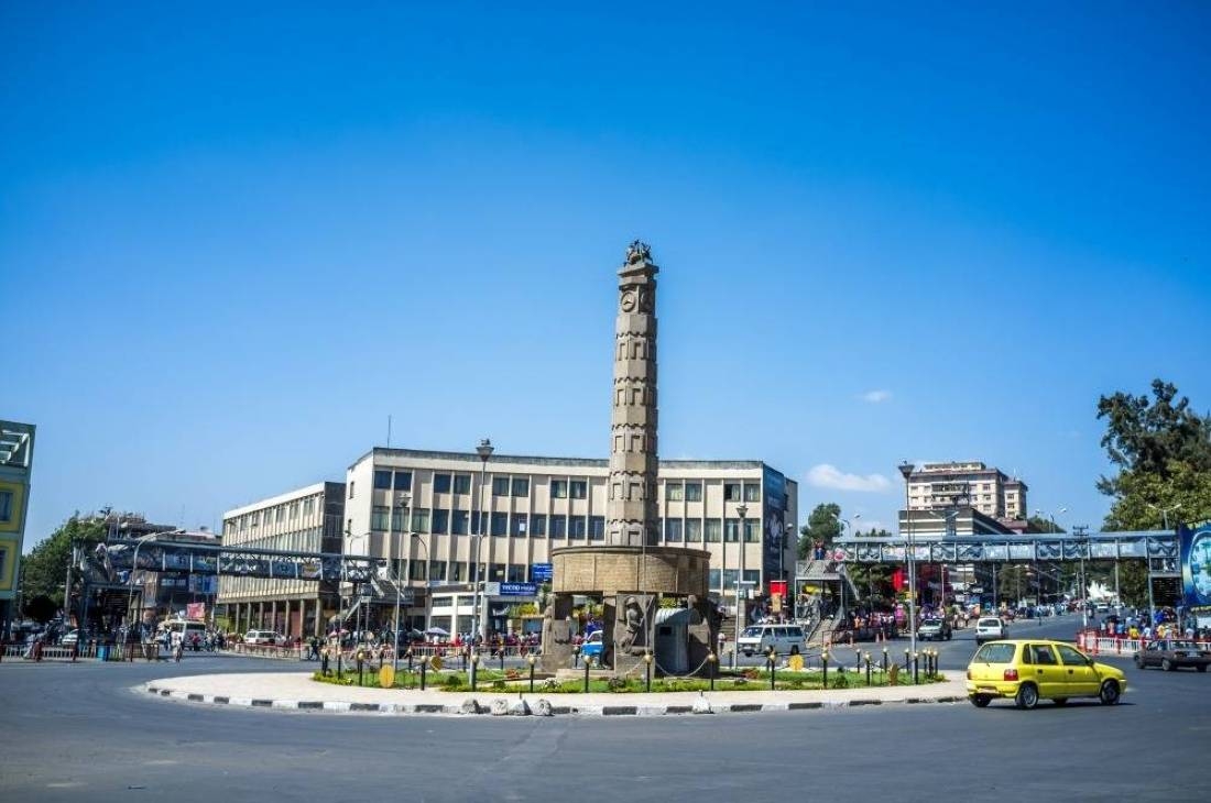 Addis Ababa, the capital of Ethiopia.







