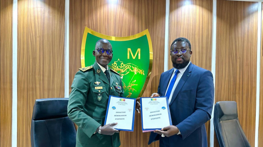 General Mbaye Cissé, Chief of the General Staff of the Armed Forces, and Maram Kaïré, Director General of ASES.








