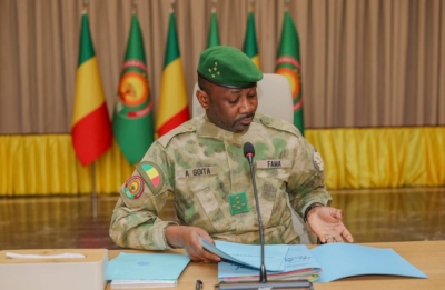 The President of the Malian Transition, General Assimi Goïta.








