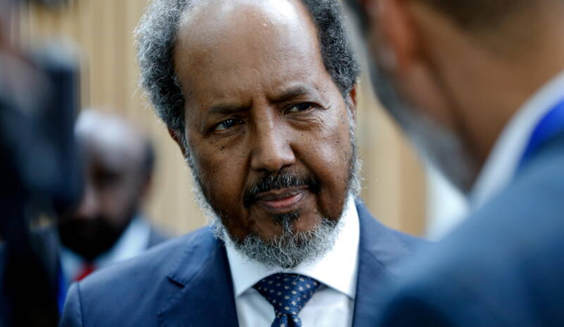 Somali President Hassan Sheikh Mohamud










