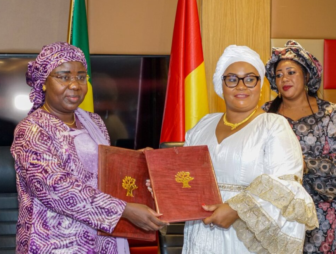 Fatou Diouf and Fatima Camara