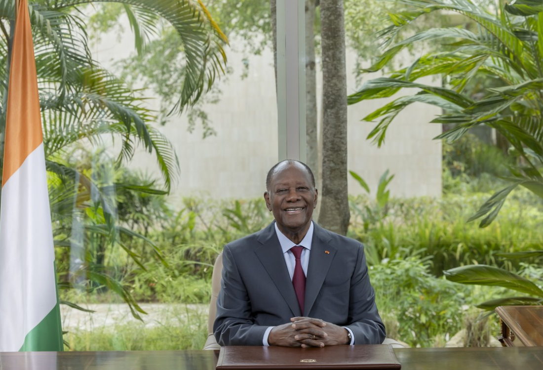 Ivorian President Alassane Ouattara