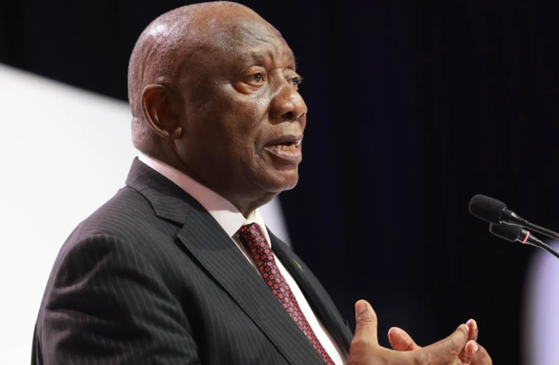 South African President Cyril Ramaphosa
