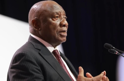 South African President Cyril Ramaphosa
