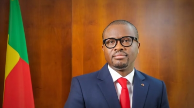 Beninese President Romuald Wadagni