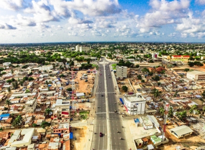 Lomé, the capital of Togo.