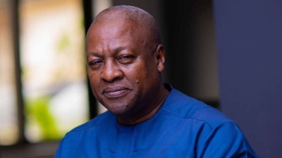 Ghanaian President John Dramani Mahama