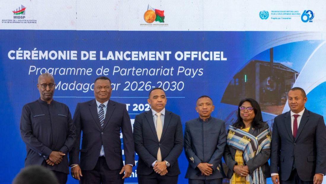 Launch of the 2026–2030 Country Partnership Programme (CPP), led by the Government of Madagascar and UNIDO