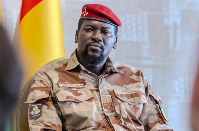 Guinean President Mamadi Doumbouya