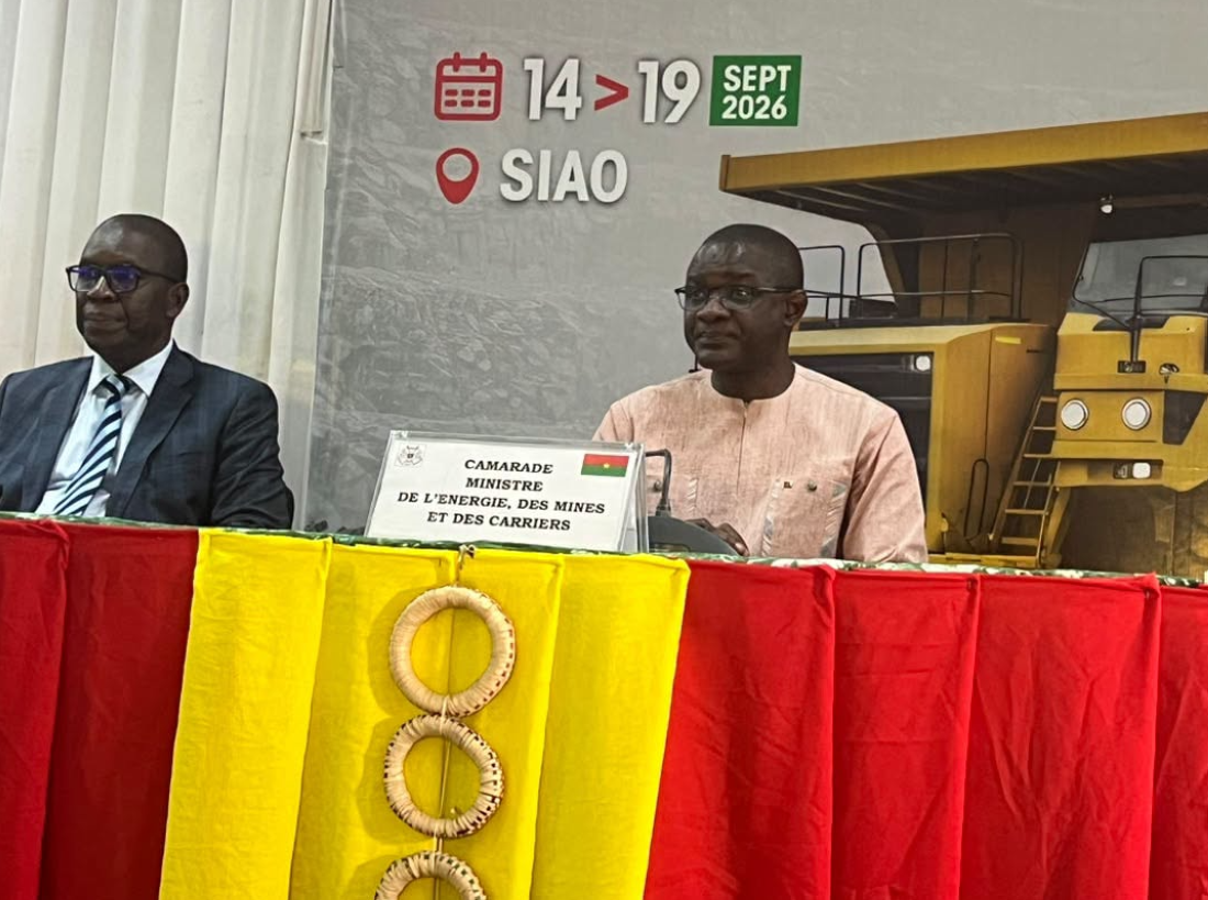 Burkina Faso’s Minister of Energy and Mines, Yacouba Zabré Gouba