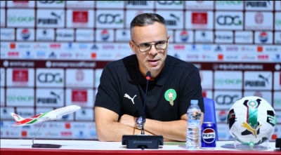 Morocco head coach Mohamed Ouahbi