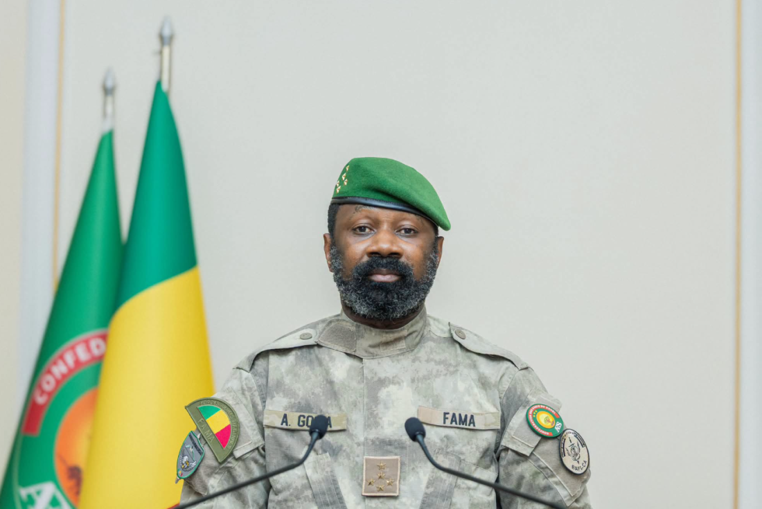 Malian President Assimi Goïta