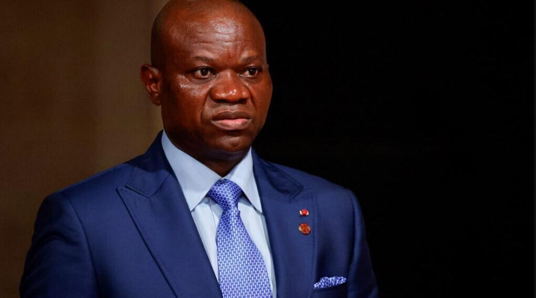 Gabonese President Brice Clotaire Oligui Nguema