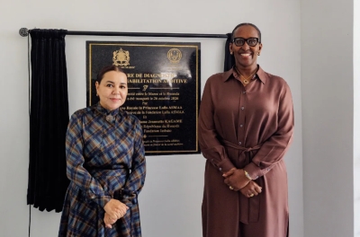 Princess Lalla Asmaa, sister of King Mohammed VI and President of the Lalla Asmaa Foundation, presided over the signing ceremony of a Memorandum of Understanding (MoU) between the Lalla Asmaa Foundation and the Imbuto Foundation, chaired by Rwanda’s First Lady, Jeannette Kagame, on Monday in Kigali.